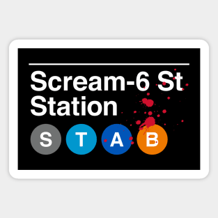 Scream Station Magnet